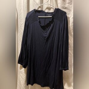 Lane Bryant Swing Tee in navy size 22-24